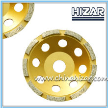 Synthetic diamond grinding wheels