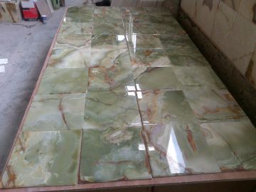 Green onyx wall tile, ground tile