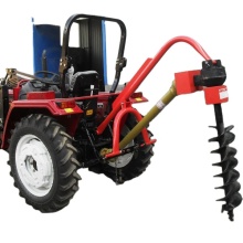 Compact Tractor Hydraulic Motorized Post Hole Digger