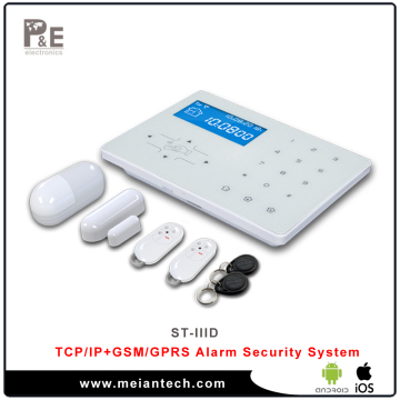 ST-IIID TCP/IP GSM/Gprs Home Alarm System