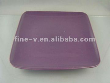 ceramic square plate