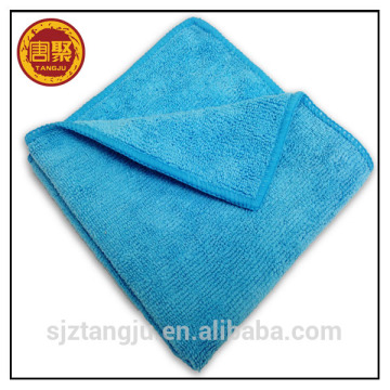 Mixed color warp microfibre terry towel microfibre towel