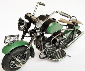 Metal motorcycle model iron craft