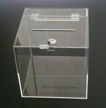 2015 acrylic storage box with lock