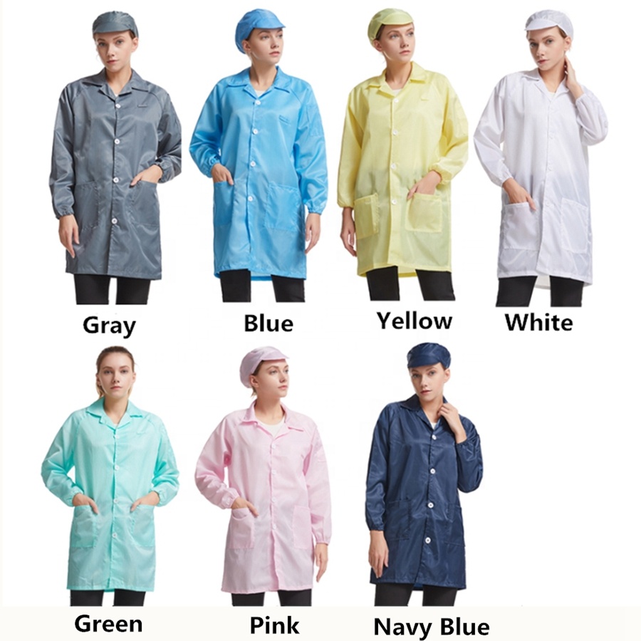 LN-101ESD Garment With Pocket Antistatic Smocks ESD-preventive Clothes