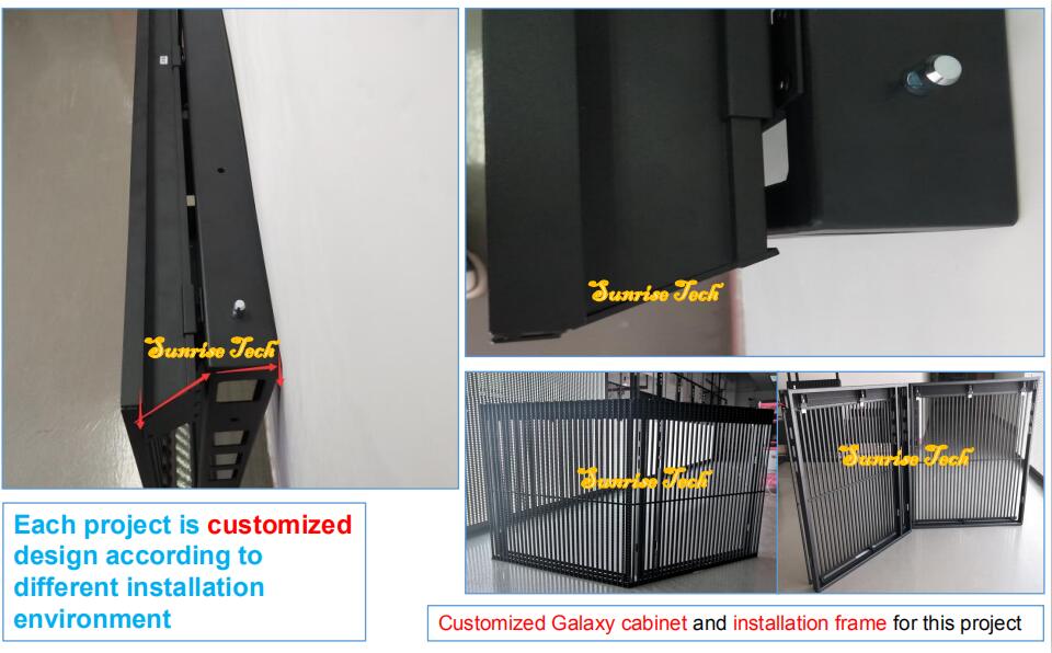 P15.625 Media Facade Led building curtain led screens for outdoor advertising
