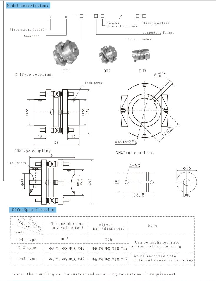 Sell Encoder Flexible Shaft Coupling CNC Stepper Motor Coupler Connector Price