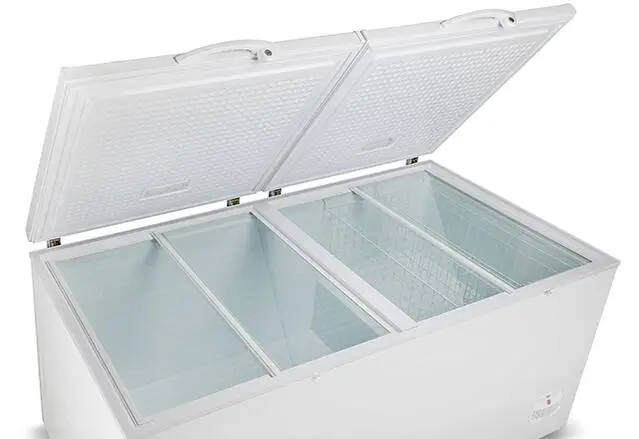 Smad OEM Big Capacity Double Door Manufacturers Chest Deep Freezers