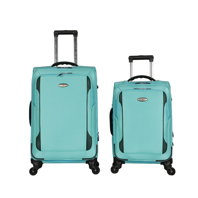 suitcase parts trends nylon fabric trolley sets luggage