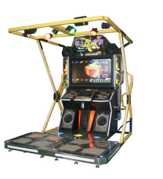 17" Dance Revolution Arcade Machines 10v - 220v For Teenagers Ma-qf301-5