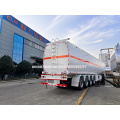 80,000 liters 4 Compartments 4 axles Fuel Tanker Semi Trailer