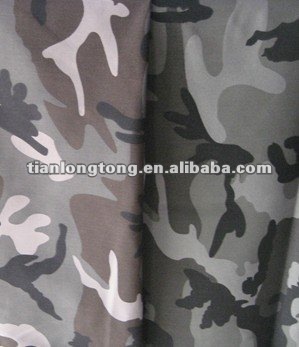 T/C twill camouflage fabric