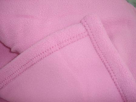 polar fleece Blanket with sleeves Solid Color and Pocket/ lined.