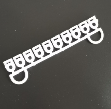 Window Curtain Track Glider and Rail Wheels: Sliding Curtain Track Accessories