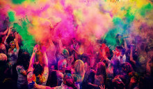 Organic Skin Harmless Bulk Packs Colored Cornstarch Powder