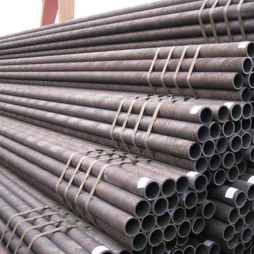 welded black round steel pipe carbon steel for gas and oil pipeline API standard