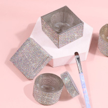 Creative Large Capacity Diamond Ice Crystal Nail Washing Cup