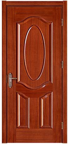 HDF veneer molded door