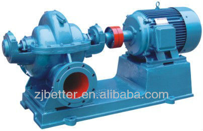 Double entry centrifugal pump split case pump