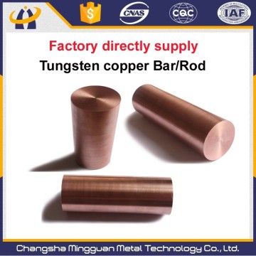 Manufacturer 80/20 75/25 70/30 tungsten copper rods