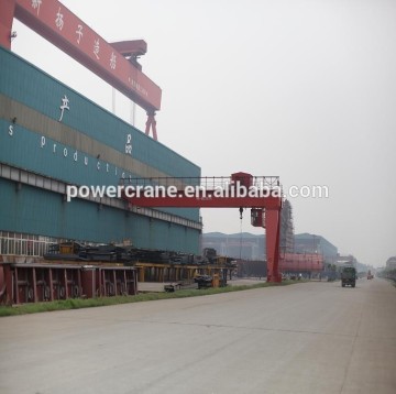 MGB Double Girder Semi Gantry Crane