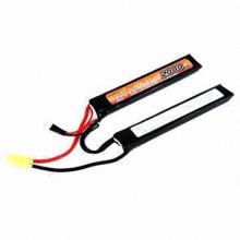 Airsoft VB Power 7.4V/2,000mAH 15C Lithium Polymer LIPO Crane Stock Nunchuck Battery