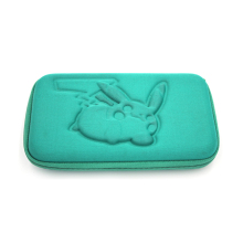 Hard carrying embossed logo video game player eva tool cases for game