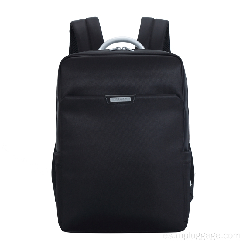 Mochila para laptop de negocios de nylon texturizado personalizado