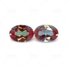 Natural Pink Alexandrite Jewelry: Oval Cut Synthetic Laboratory Grown Gemstone