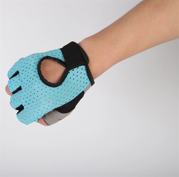 Fashion Sports Wear Resistant Fingerless Gloves Waterproof Bike Gloves for Outdoor Riding