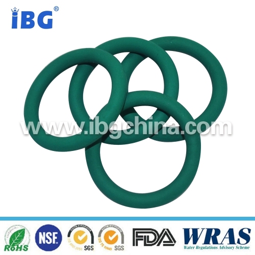 green viton rubber seal ring, fkm o ring made in china