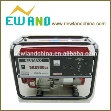 recoil start/electric start/single phase 2KW/2.5KW/3KW elemax sh2900dx generator