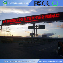 Custom size outdoor single color scrolling text led display