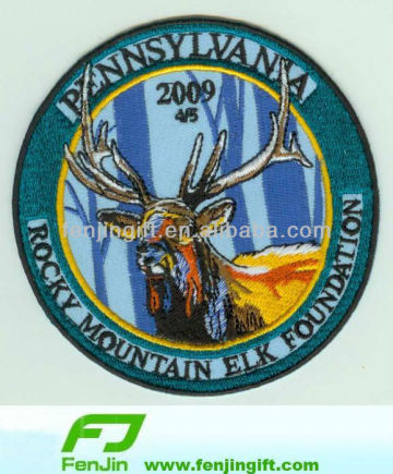 customized fabric embroidery badges for clothes