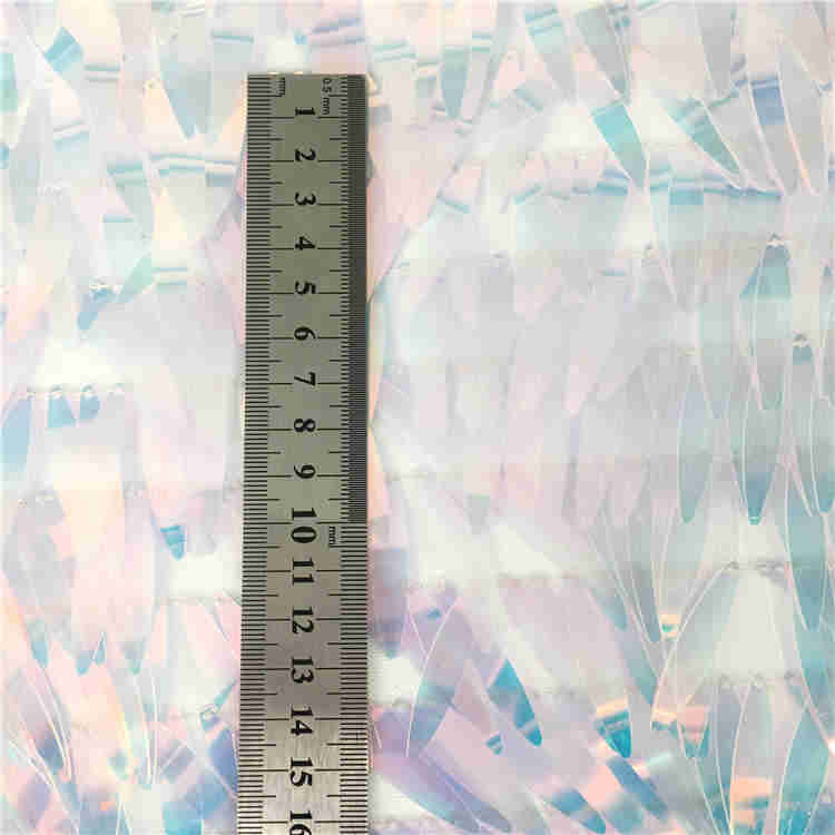 wholesale The New Dress high quality decoration leaf sequin fabric