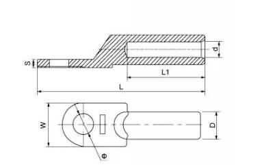 DTL Cu-Al Connecting Terminals