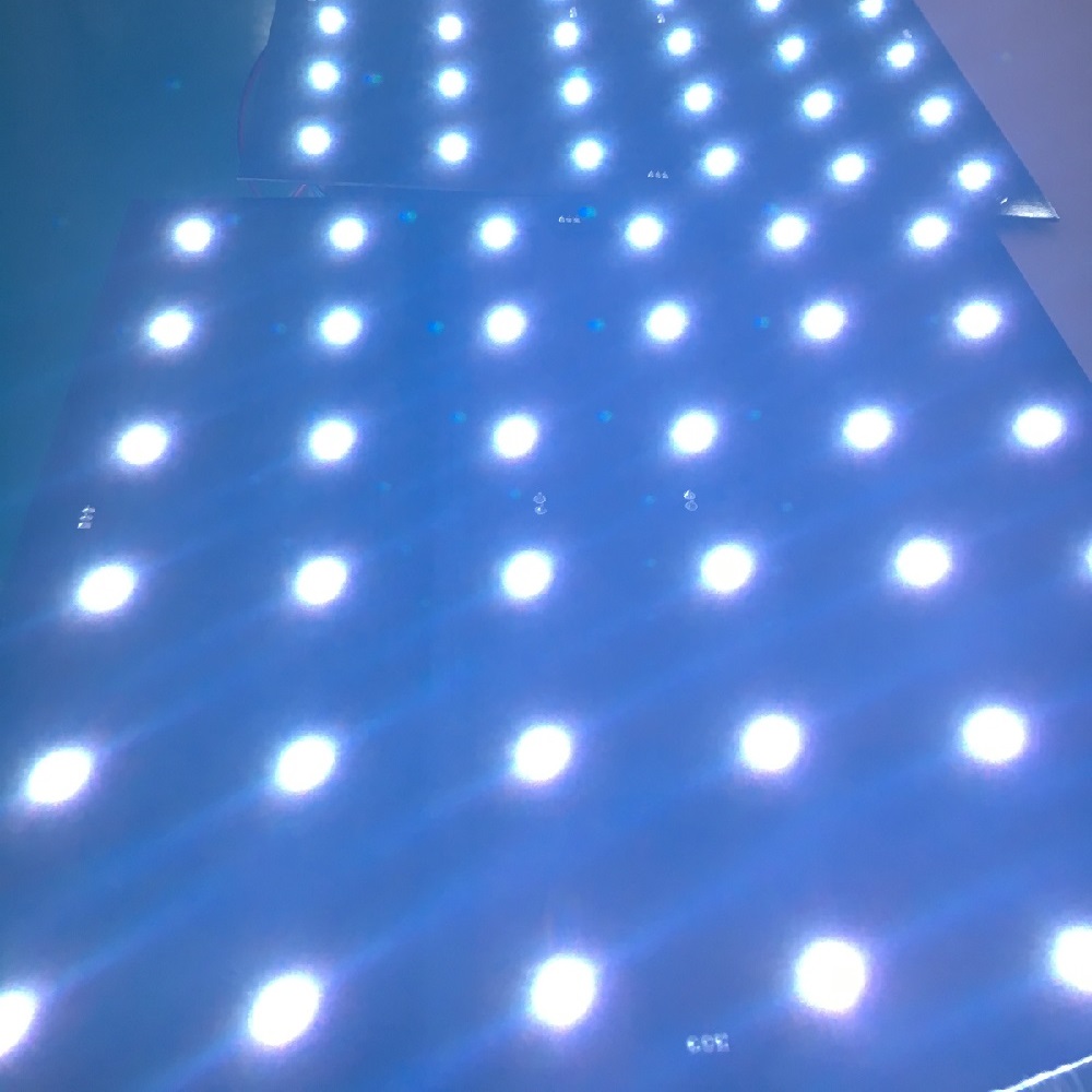 Disco dekoráció színe színes LED -panel lámpa