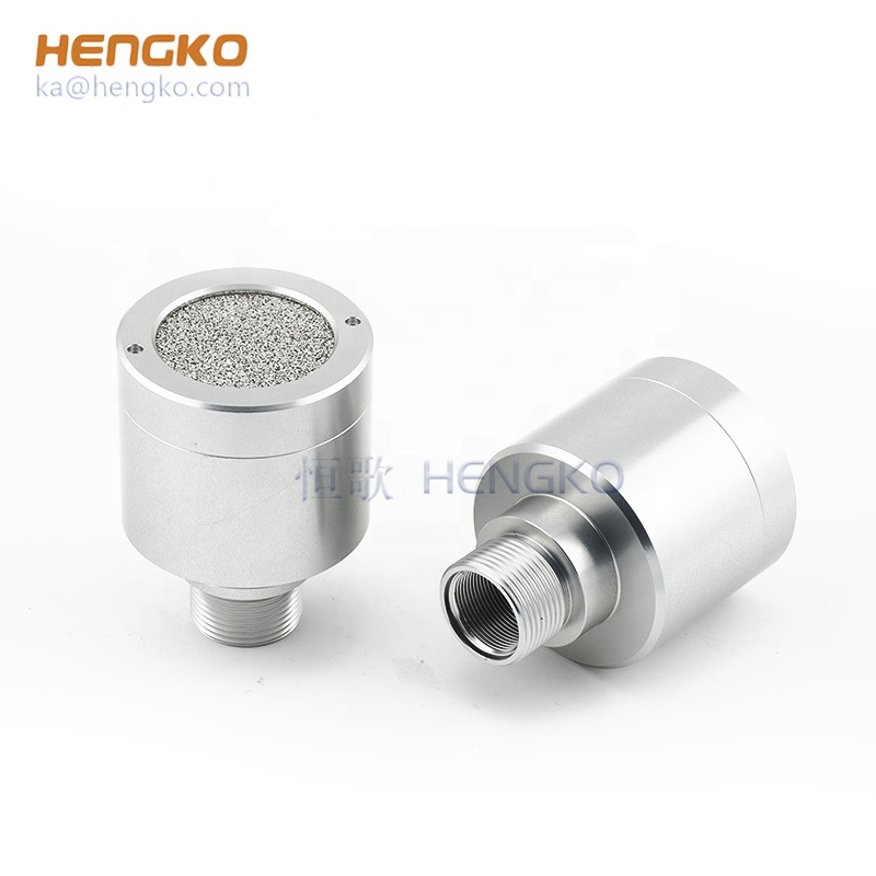 Customized stainless steel probe module sensor protective enclosure for gas leak detector sensor