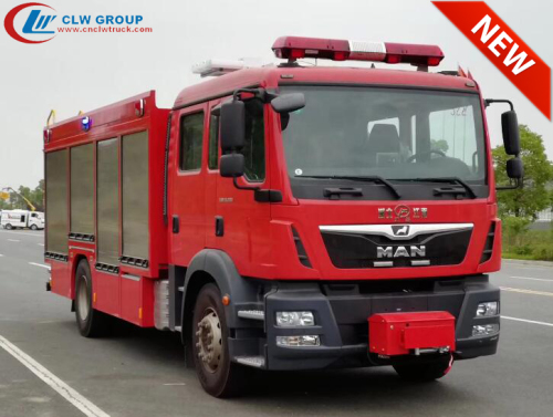 Brand New Arrival MAN CAFS foam fire truck