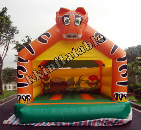 tiger jumping inflatable bounce animals KKC-L042