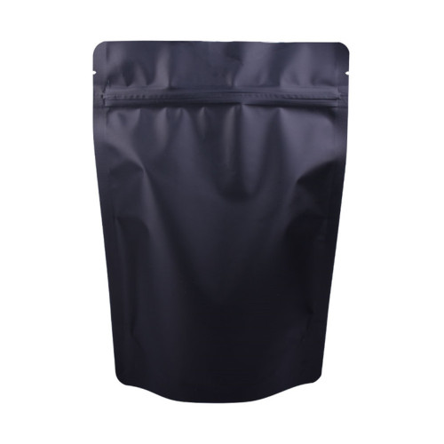 Stock Bag Doypack Pouch Black Coffee Packaging