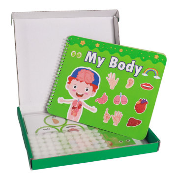 Personalized Food Montessori Busy Book Quiet Book