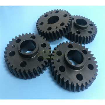 Custom made pinion shafts and ring gears machining