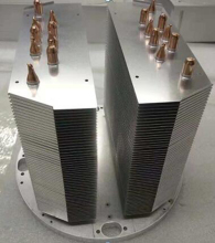 Nickel Plate 600W Aluminum Copper Pipe Heatsink