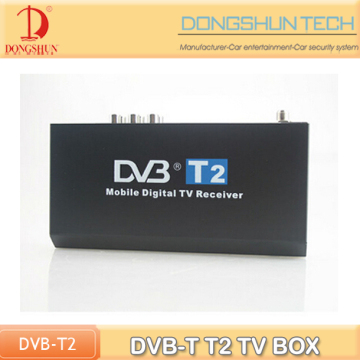 High quality DVB-T T2 digital tv converter boxes with AV output