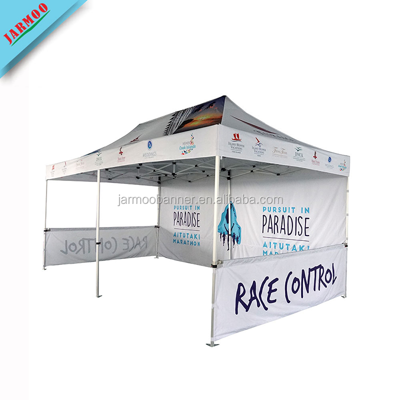 Custom Sublimation Print Outdoor Canopy Pop Up Canopy