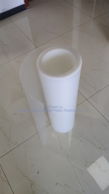 Highly transparent pp sheet for blister cups