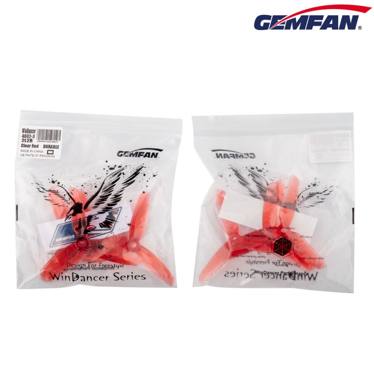 4032-3 Clear Red package 4032-3 Clear Red package