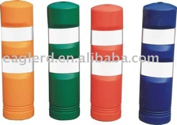 Flexible spring post