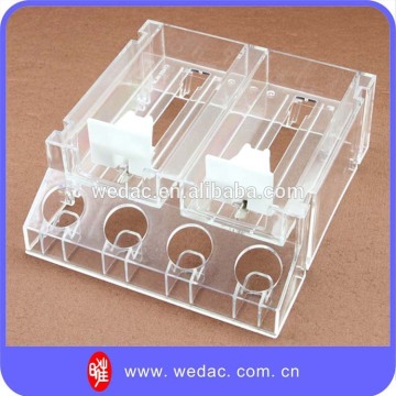 Plastic shelf display rack